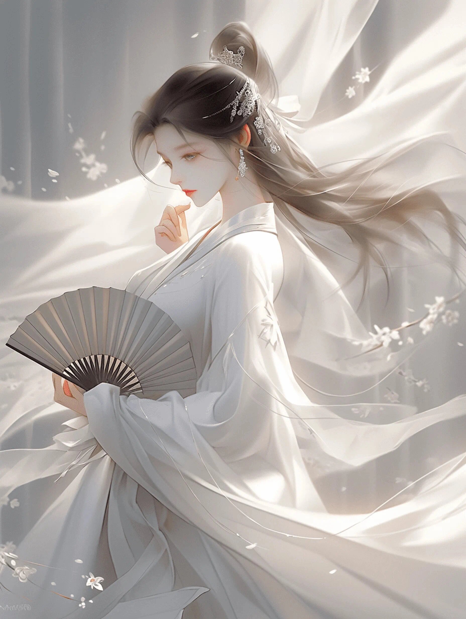 古风情侣 白衣持扇yyds