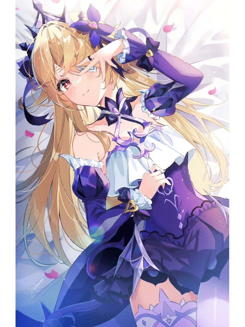 原神‖"吾乃断罪极之皇女" 图片来源:p站