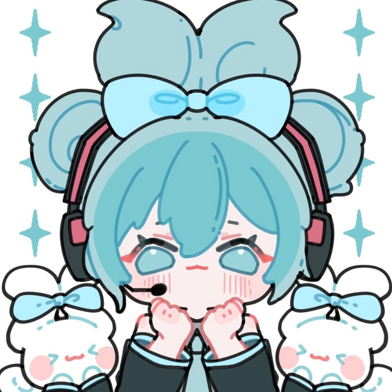 Q版初音未来古装图片