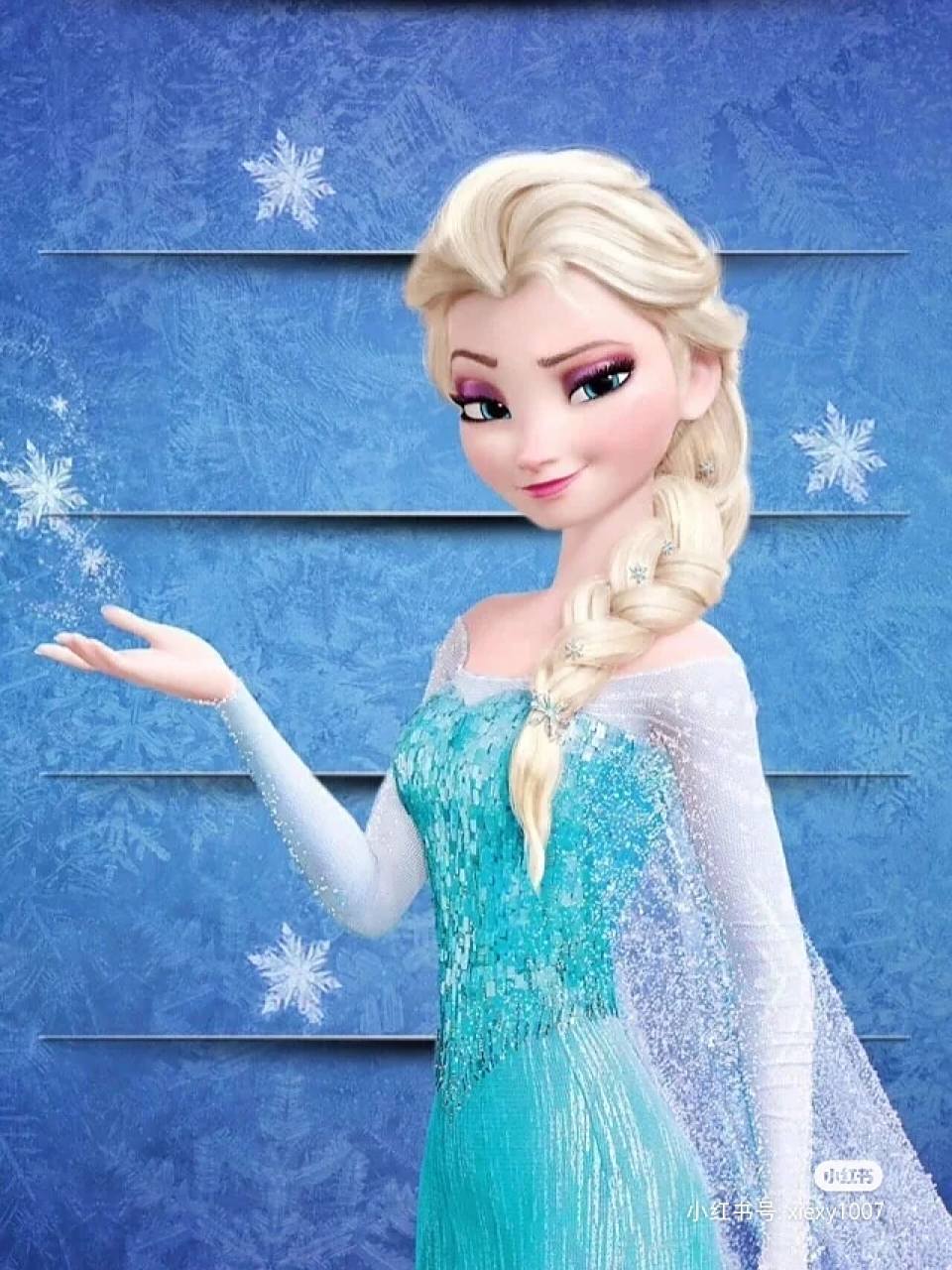 幼稚小孩艾莎公主壁纸