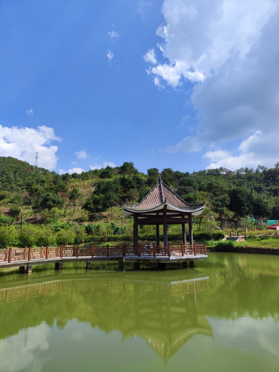 广州周边的全国首个大型中医药文化景区 国医小镇位于广州市从化区