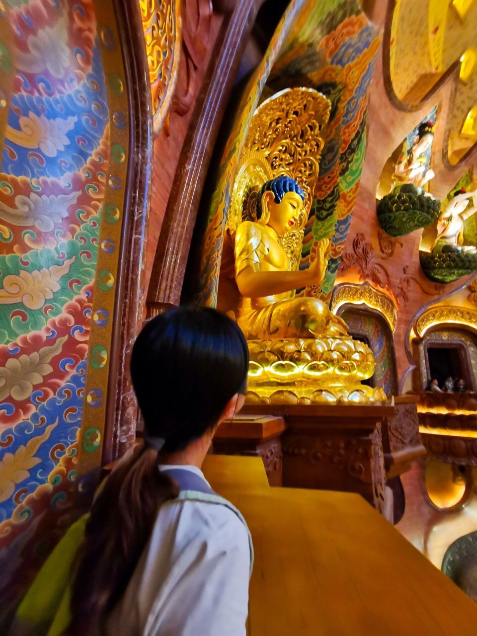 南京 牛首山 佛顶宫 佛顶宫内相当的哇塞!