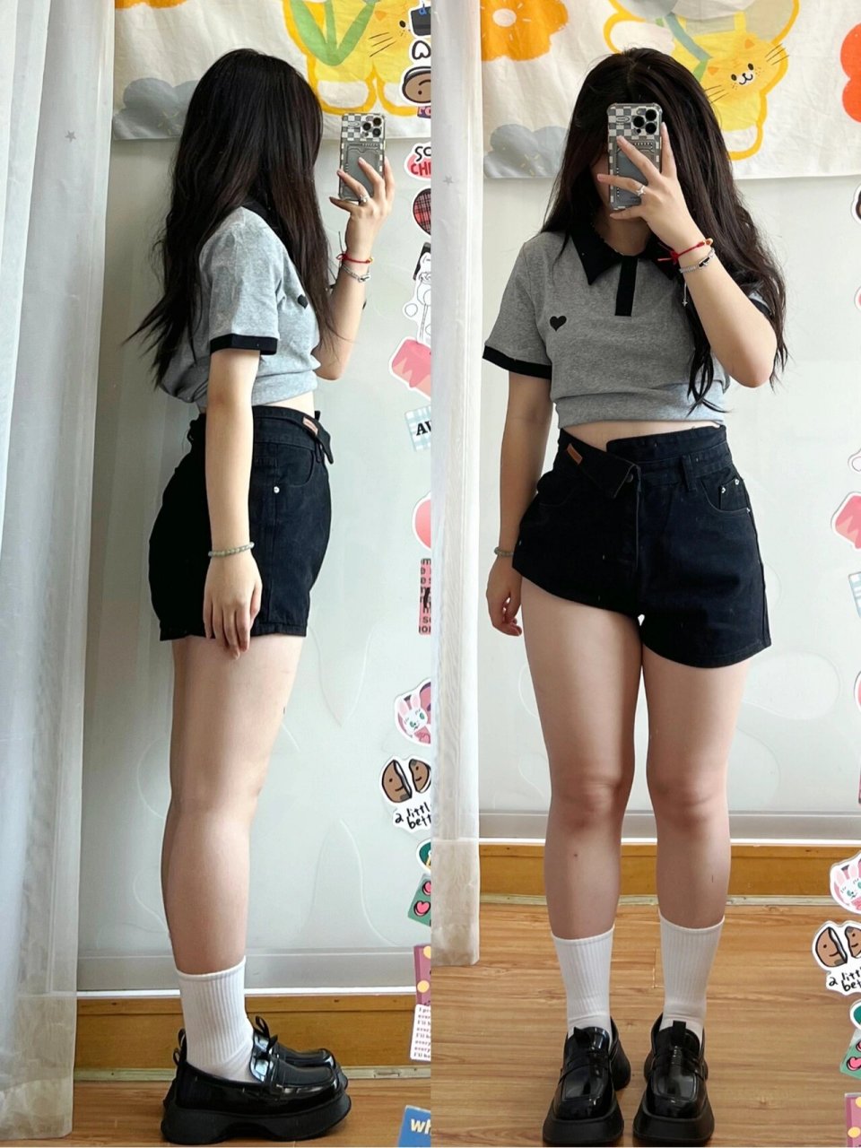 110斤微胖小个子腿粗|巨显瘦日常休闲穿搭  🎀身高158cm 体重110斤