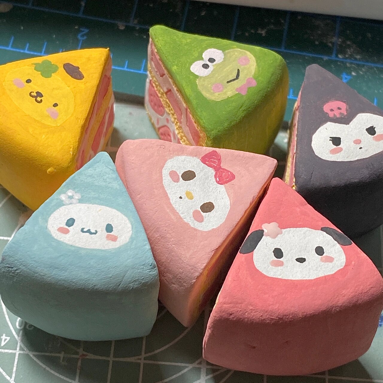 石塑粘土|sanrio蛋糕切块 第二弹919078