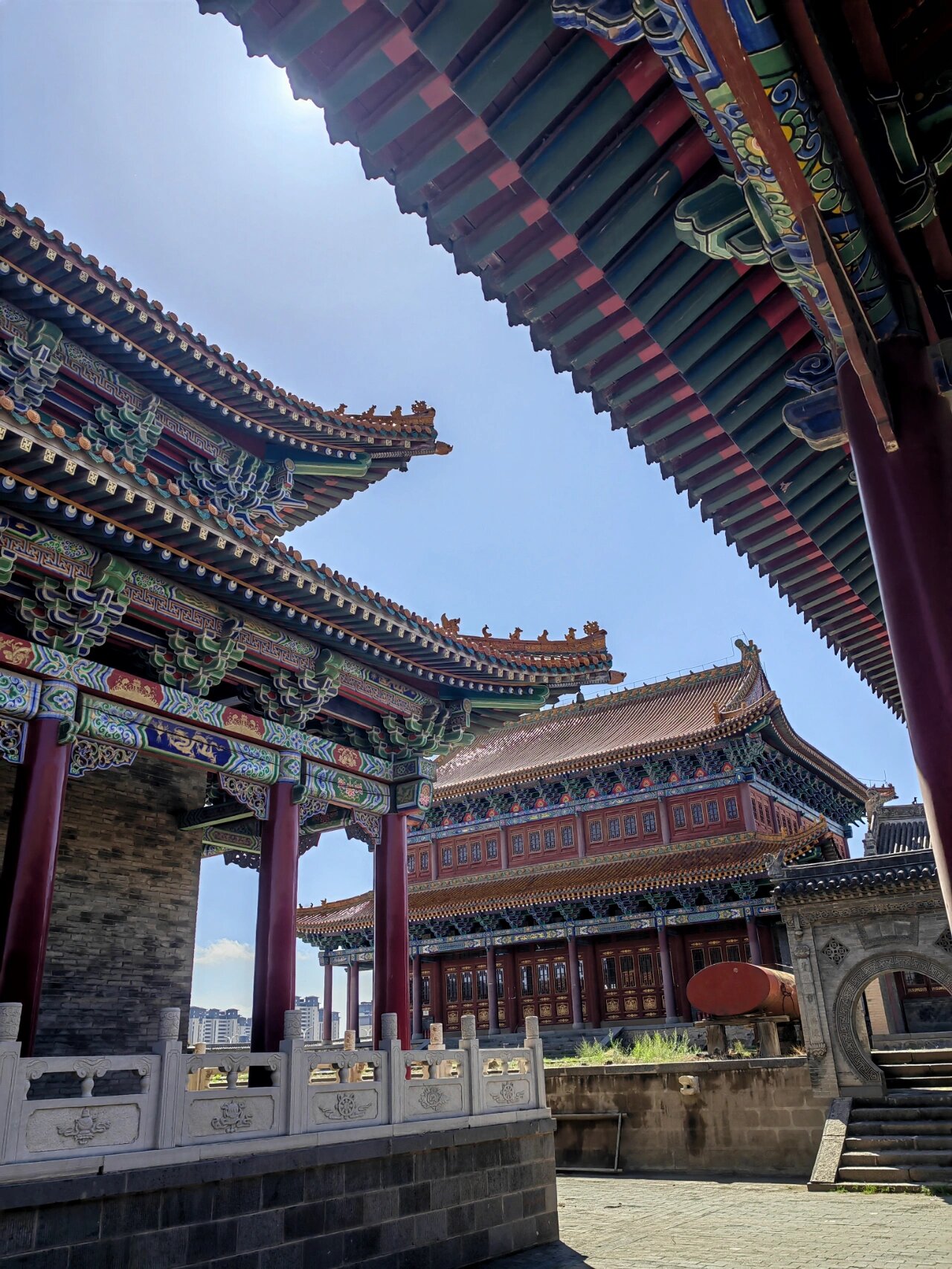 包头市区就能参观的佛教建筑群,妙法禅寺 妙法禅寺,在东河区乔家金街