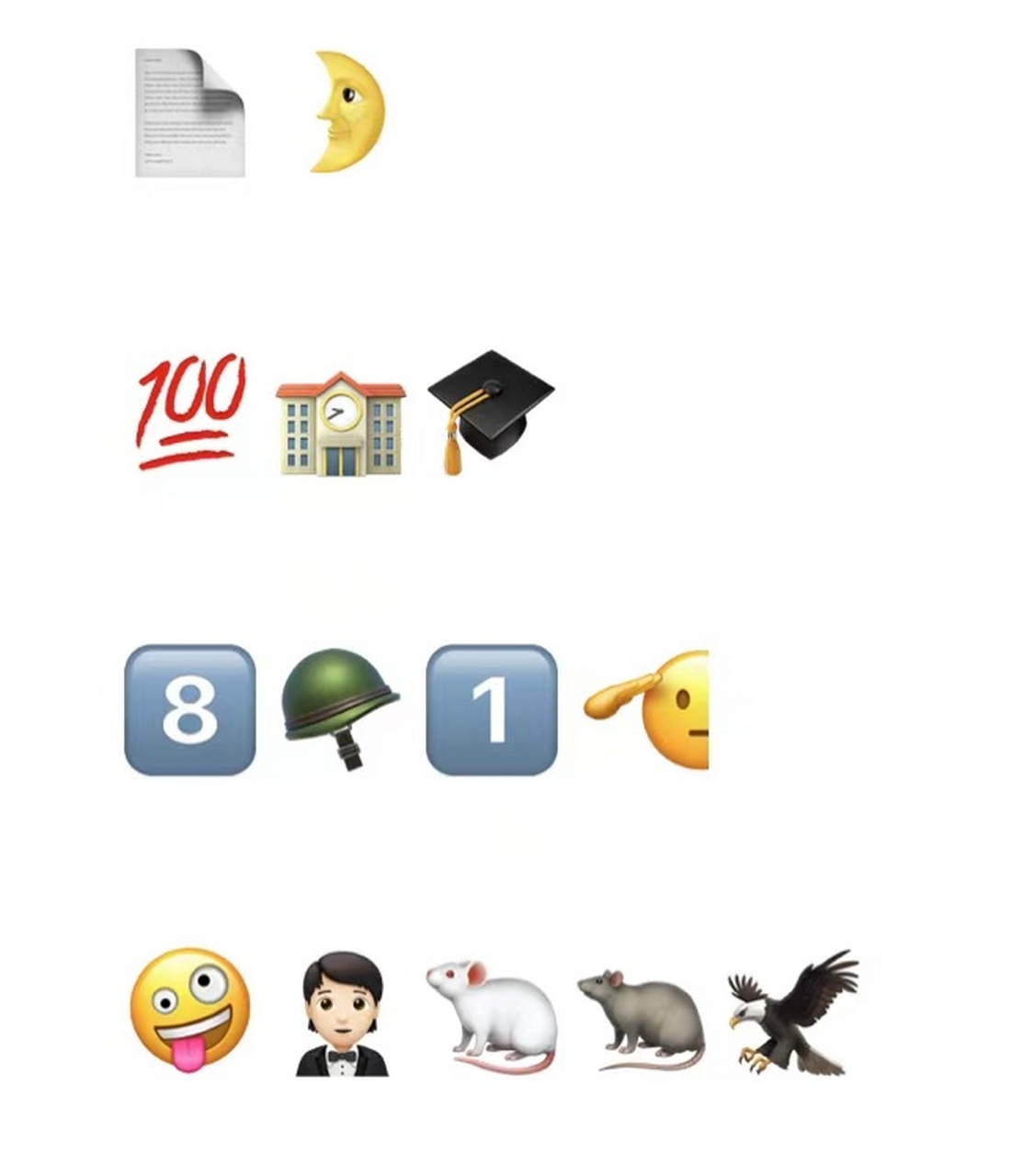 新的emoji猜电影来啦~小tips:可以去【派拉蒙影业】公众号的"周末放映