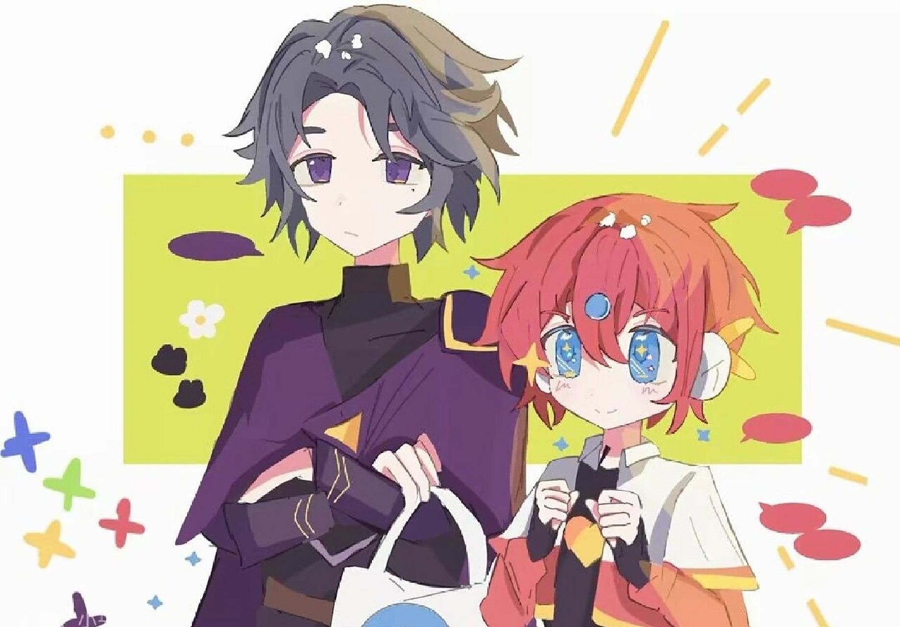 好图分享‖暗开cp"我会一直喜欢暗先生的" 召唤暗开党!