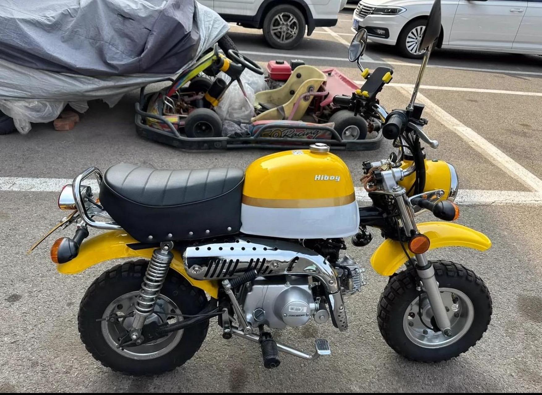 金城 jc-70金童小猴子,价格5500元21年9月车,1500公里,八成新,很小巧