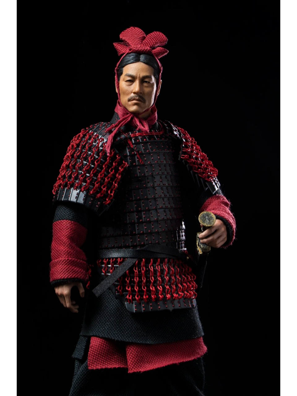 服装是我们根据电视剧《大秦赋》里的设计制作的#古代# #汉服甲胄