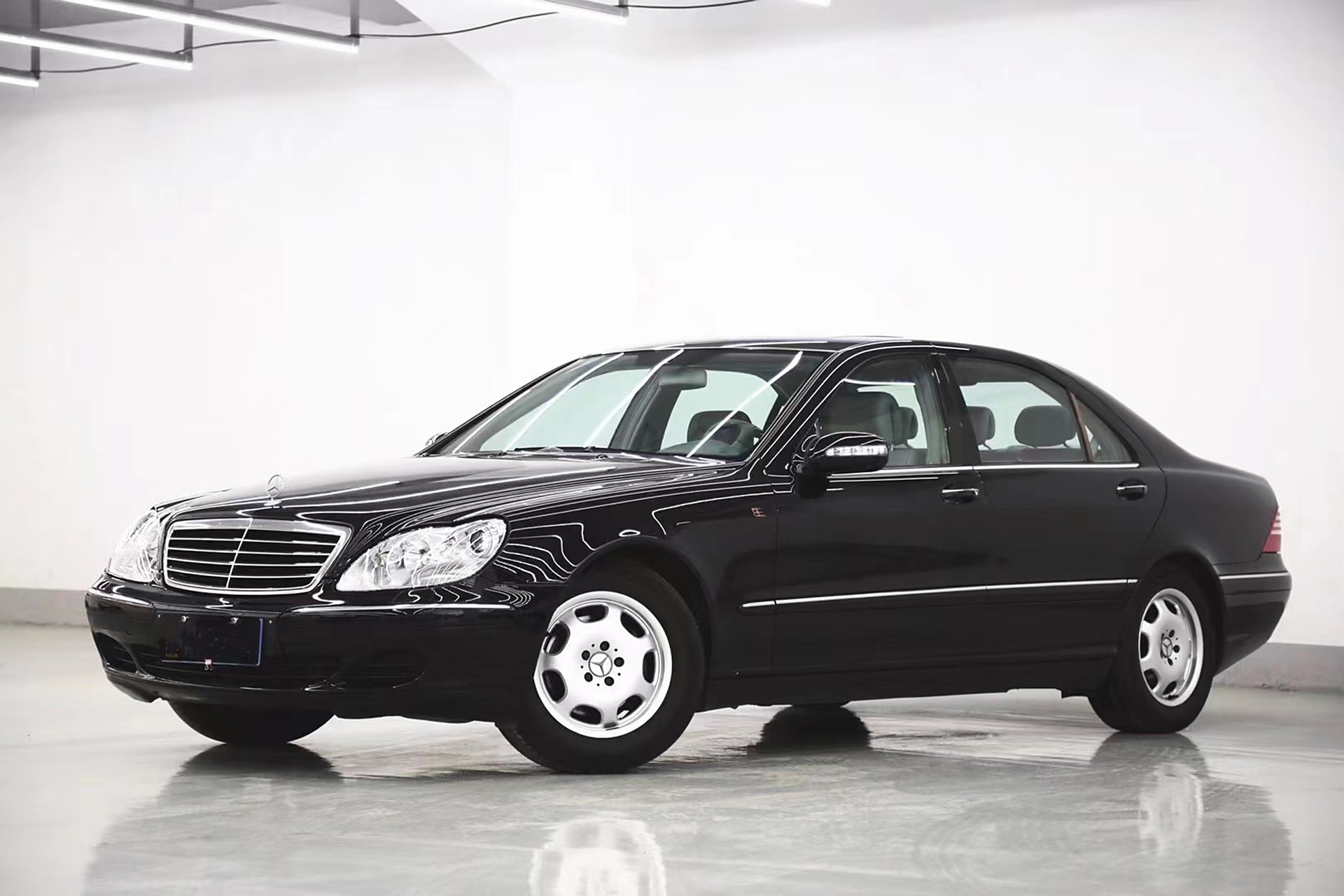 2005年梅赛德斯奔驰s280全车原版原漆.原车灯具.原车杠.