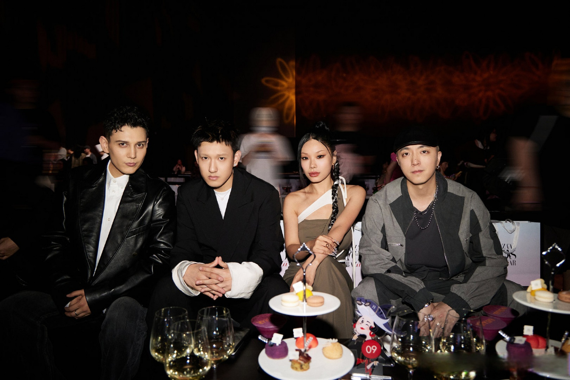 jony j,艾热,万妮达,gali在时尚芭莎年度派对!