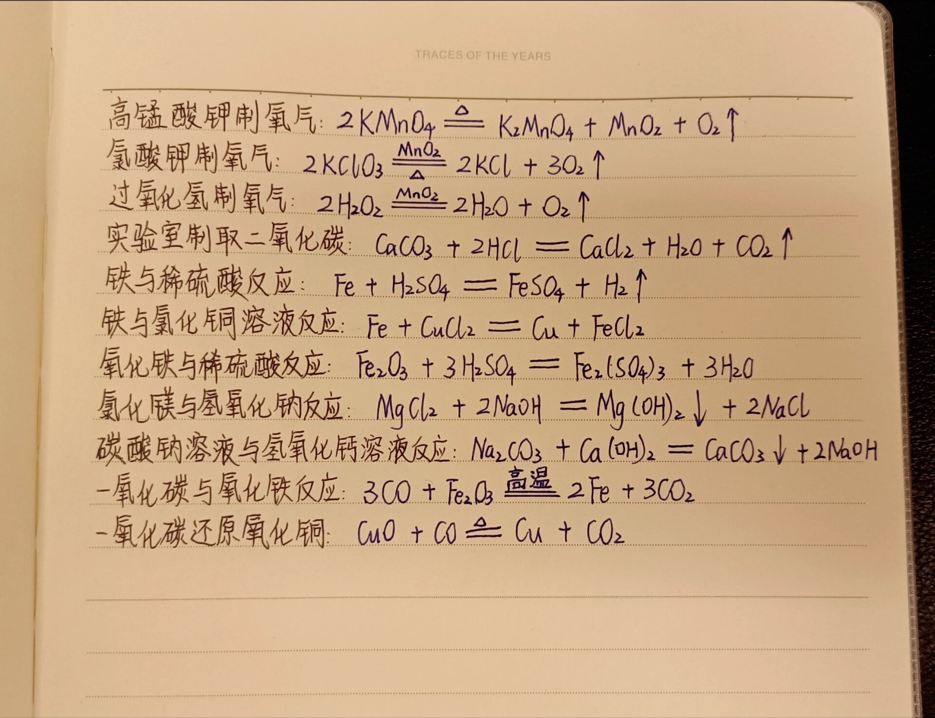 方程式 高锰酸钾制氧气 氯酸钾制氧气 过氧化氢制氧气 实验室制取