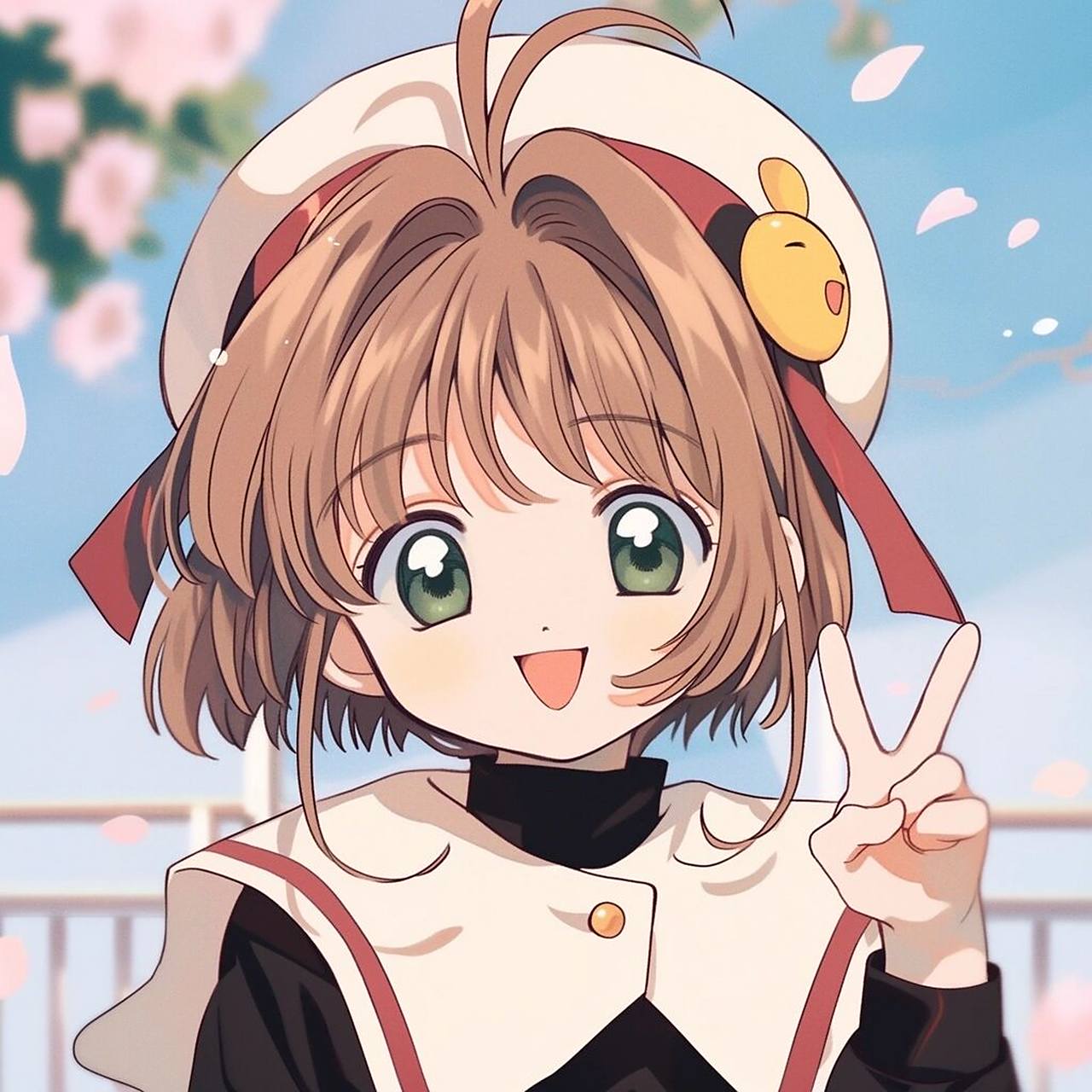 闺蜜头像|知世7015小樱 完美姐妹达成!