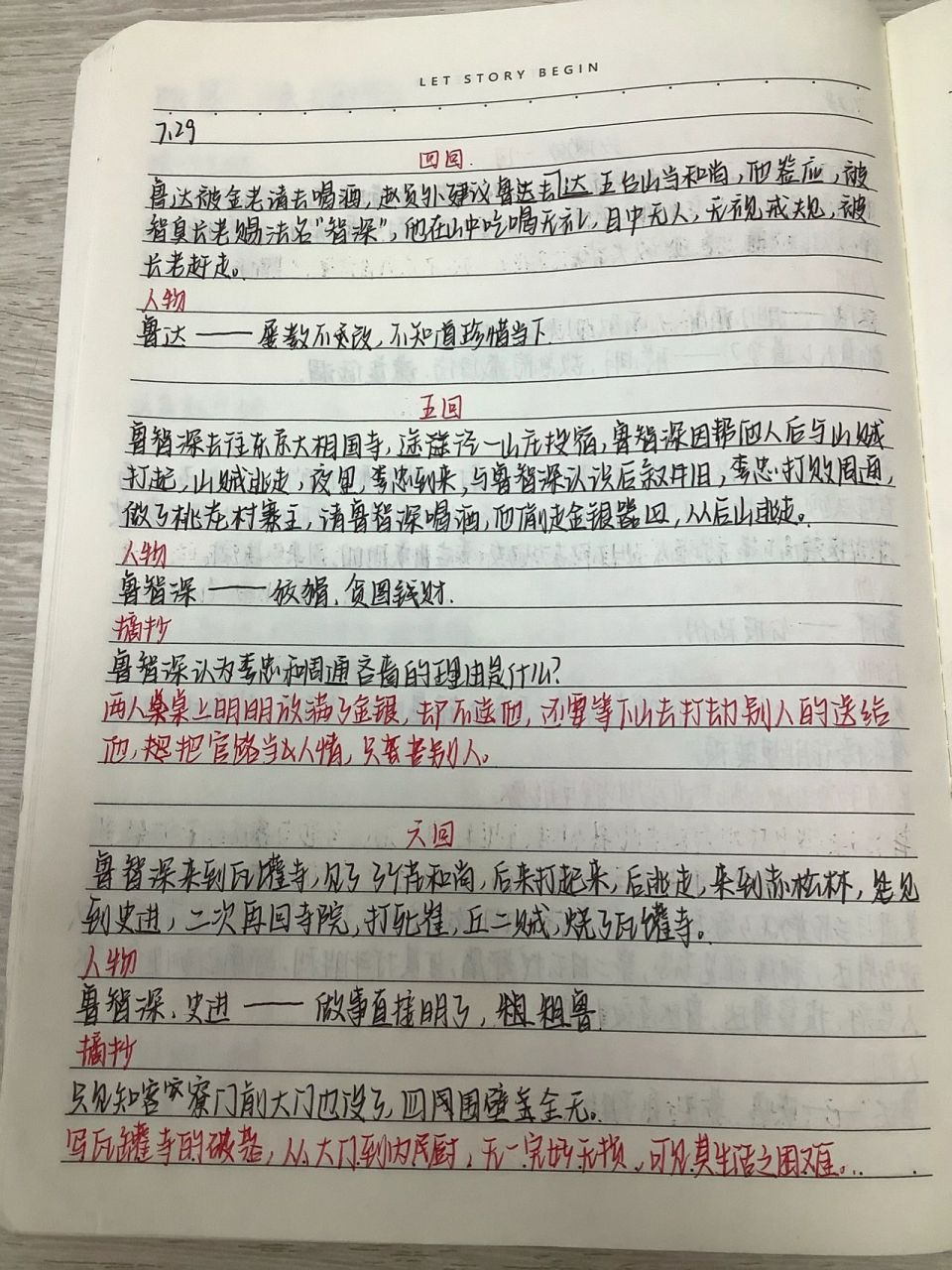 《水浒传》读书笔记 第四至十八回