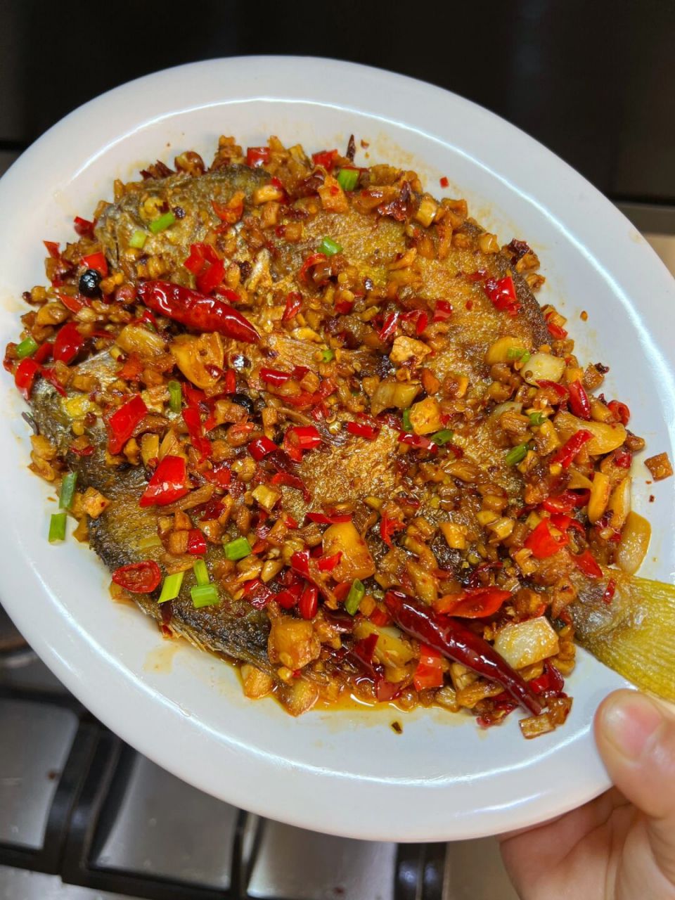 江西香辣油浸鱼,家常做法,简单又美味99 馋南昌的油浸鱼好久了,今天