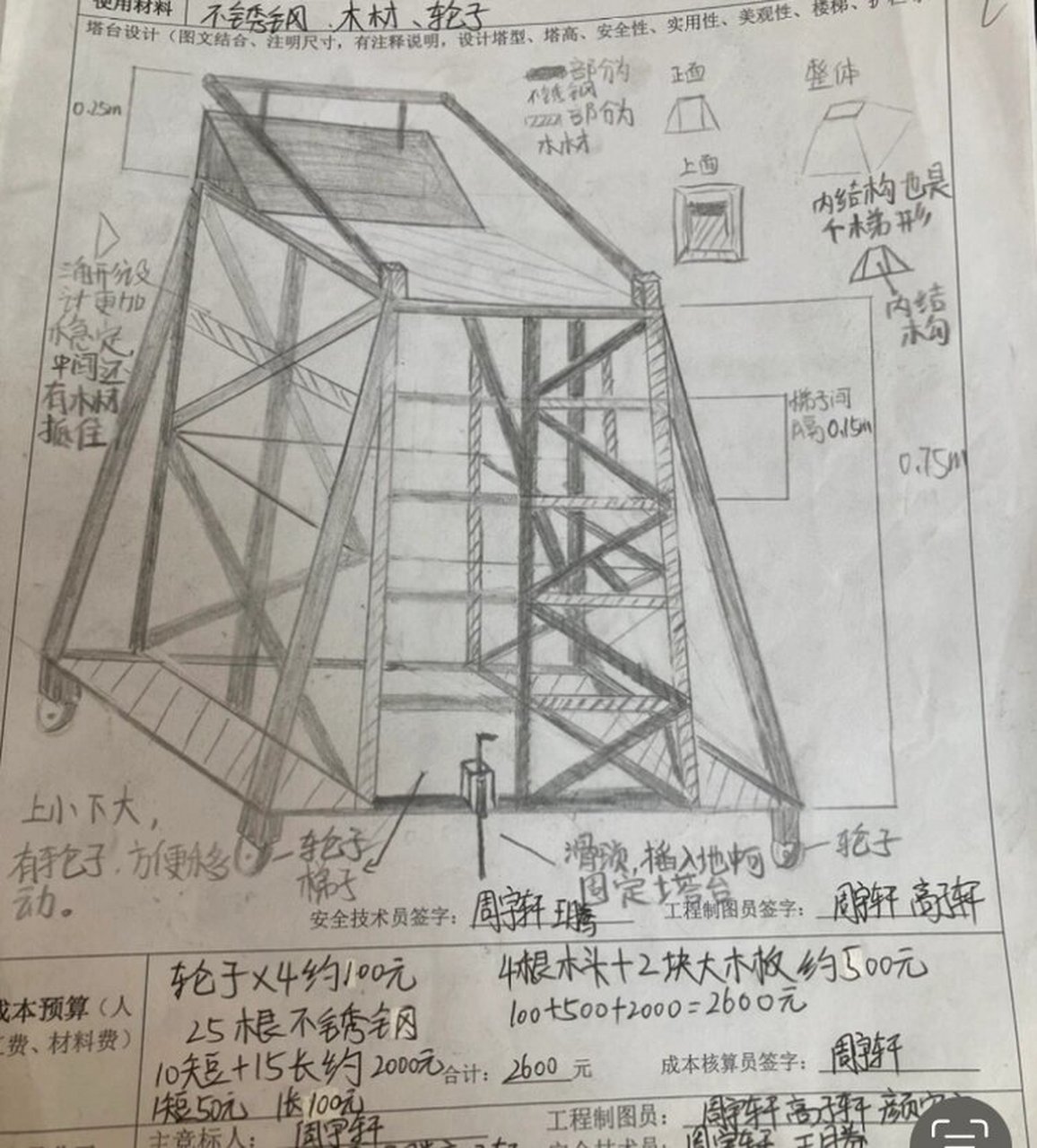 塔台建造图纸图片