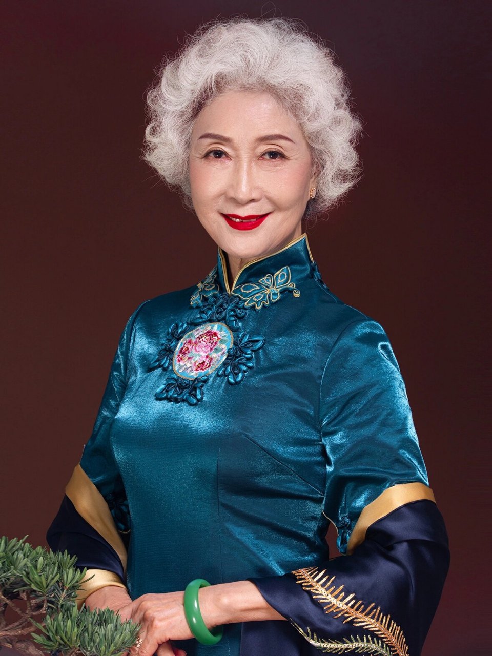 94风华绝代78穿旗袍的时尚奶奶美到骨子里78 94 锦棠  74