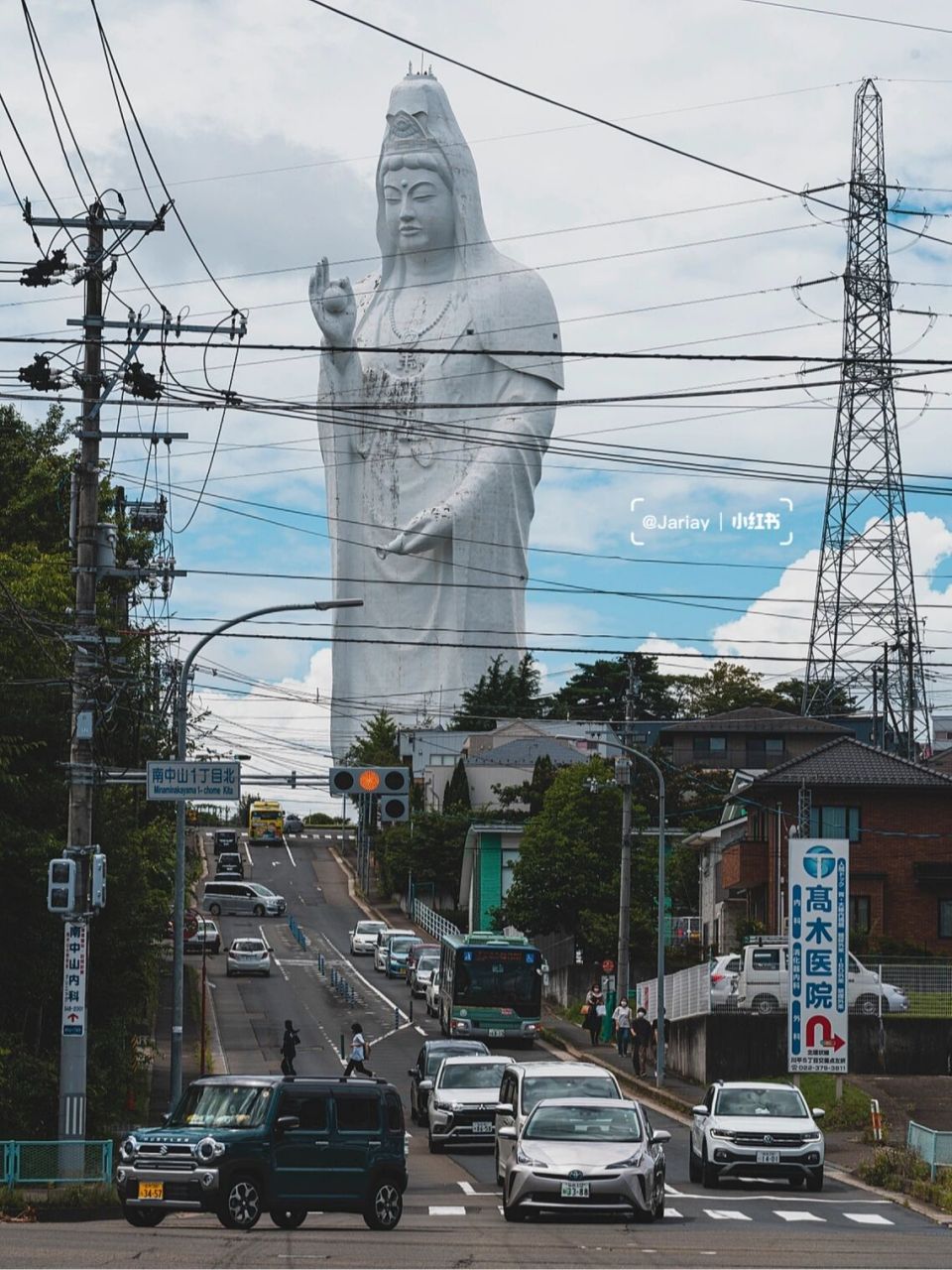 绝景日本 | 宫城县 | 仙台大观音像 赶紧进来许愿!