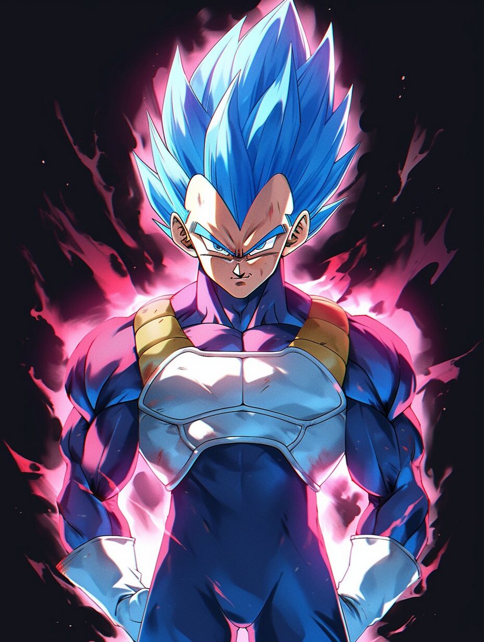 龙珠壁纸 | 超蓝贝吉塔立绘