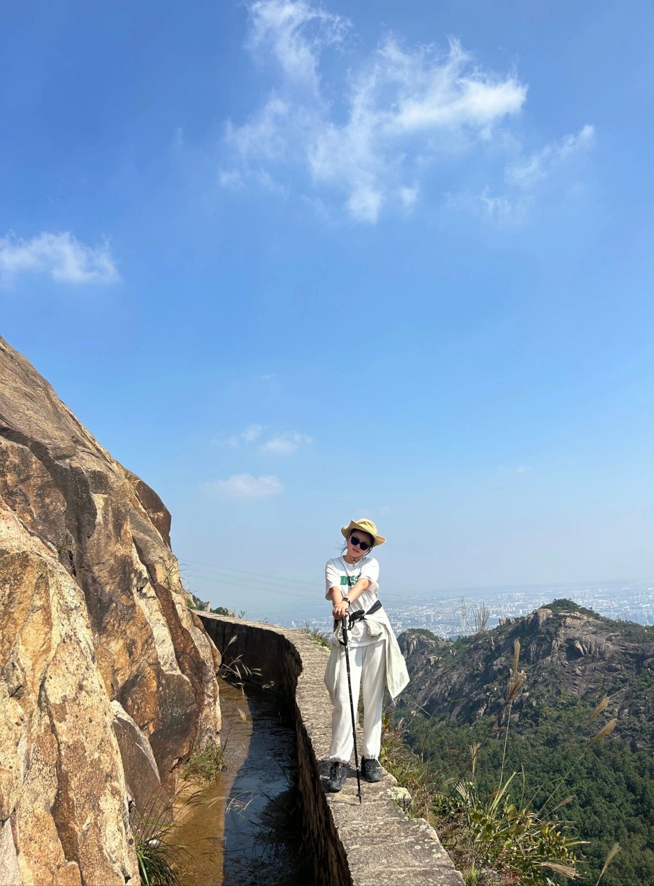 大罗山爬山八小时 哨子墩→盘云谷→田螺背→天河水库→百家尖→盘