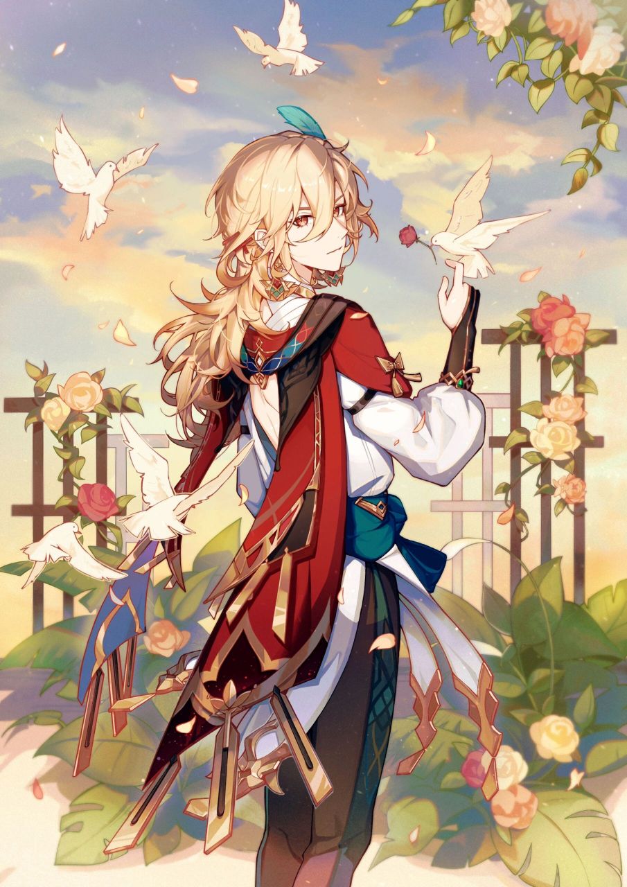 卡维前辈的落地贺图『秋花』 卡门!