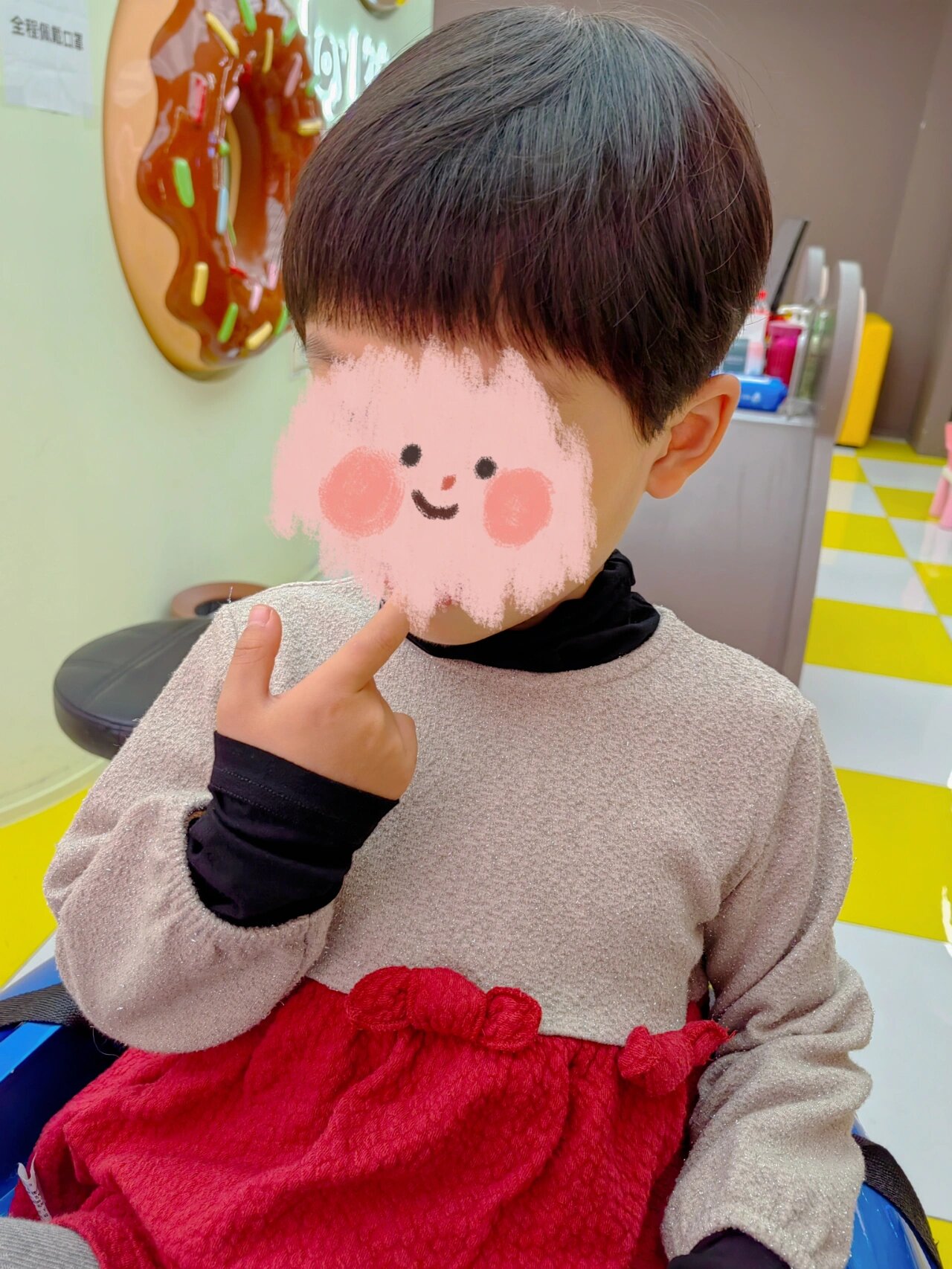 女宝清爽短发*好梳洗
