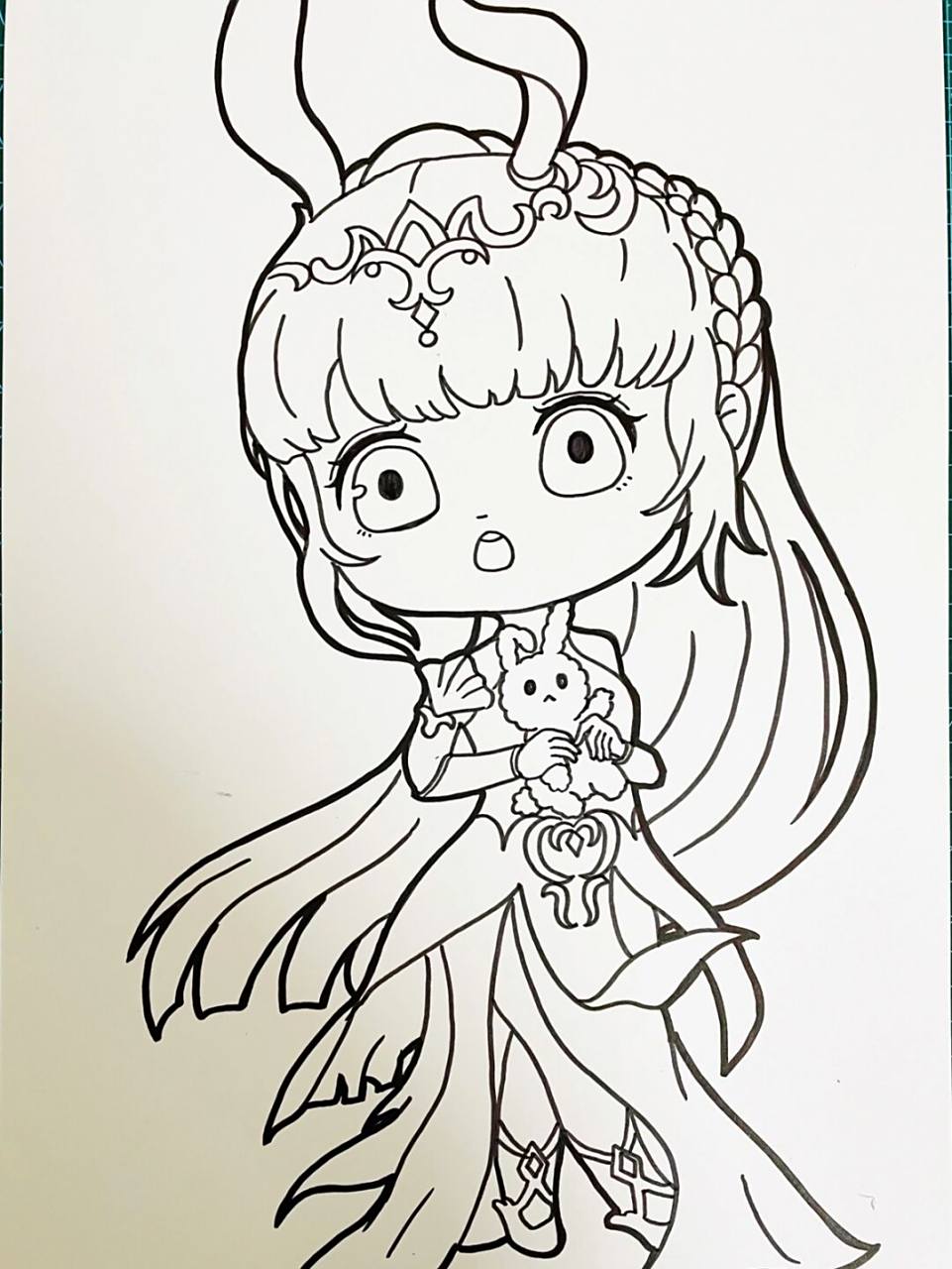 马克笔动漫人物斗罗大陆小舞 今天画一下最喜欢的动漫,没有之一.