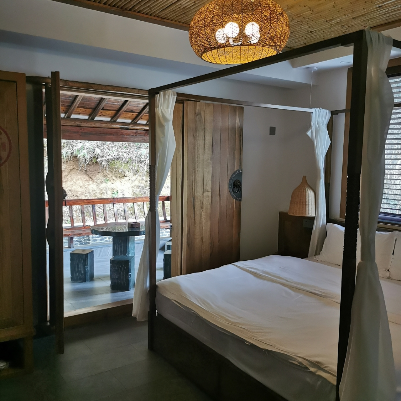 长兴太湖古镇 年初三打卡湖州安吉章村镇 入住龙王山风景区附近的