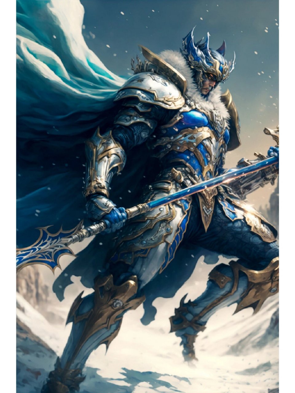 【ai绘画】异界赵云 赵云来到未来机甲,一样的战神.