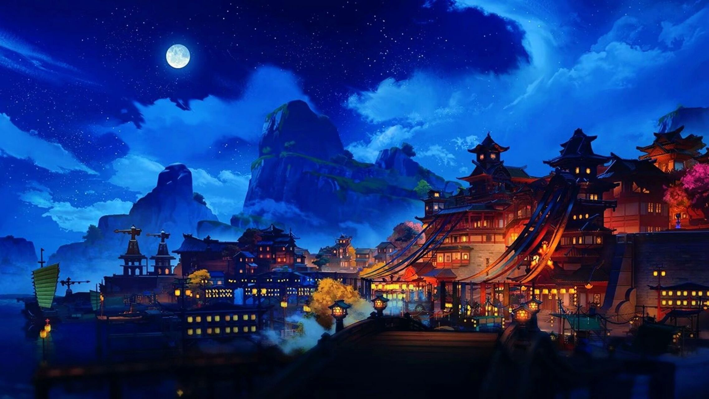 【原神 · 璃月】风景壁纸图片～超好看 取图的小伙伴私信我哈