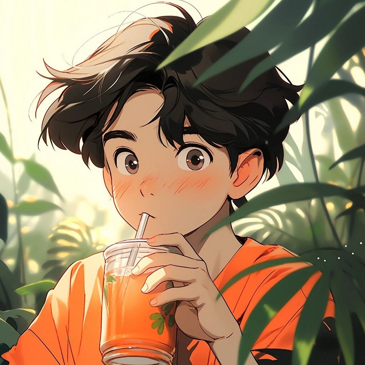 男生头像丨橘子汽水92 丨超级可爱!