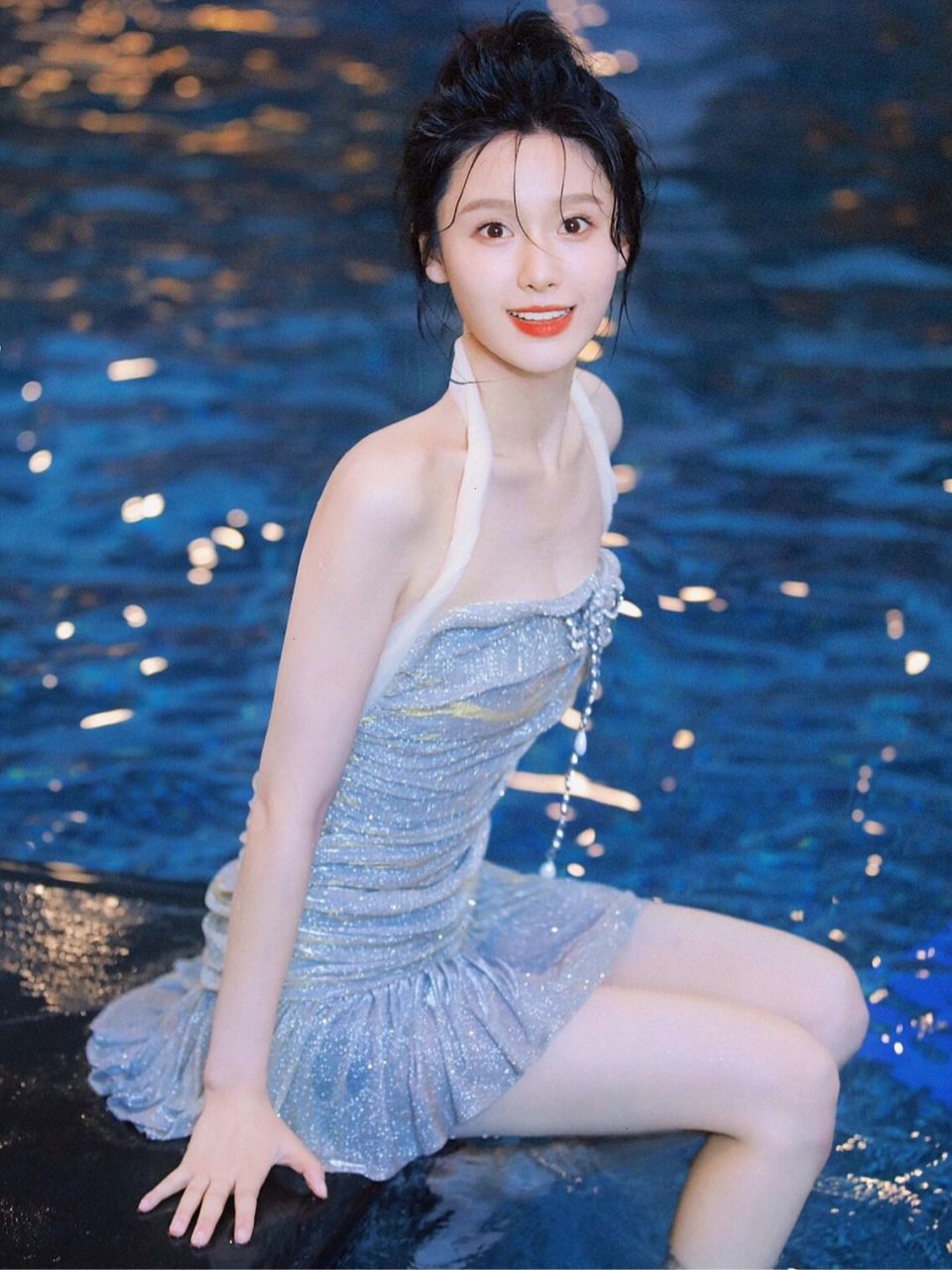 王子璇7015ann teano 王子璇最新生日写真大片身着ann teano璀璨