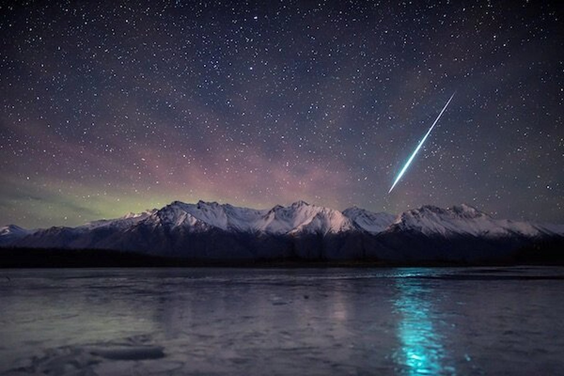 流星照片真实图片