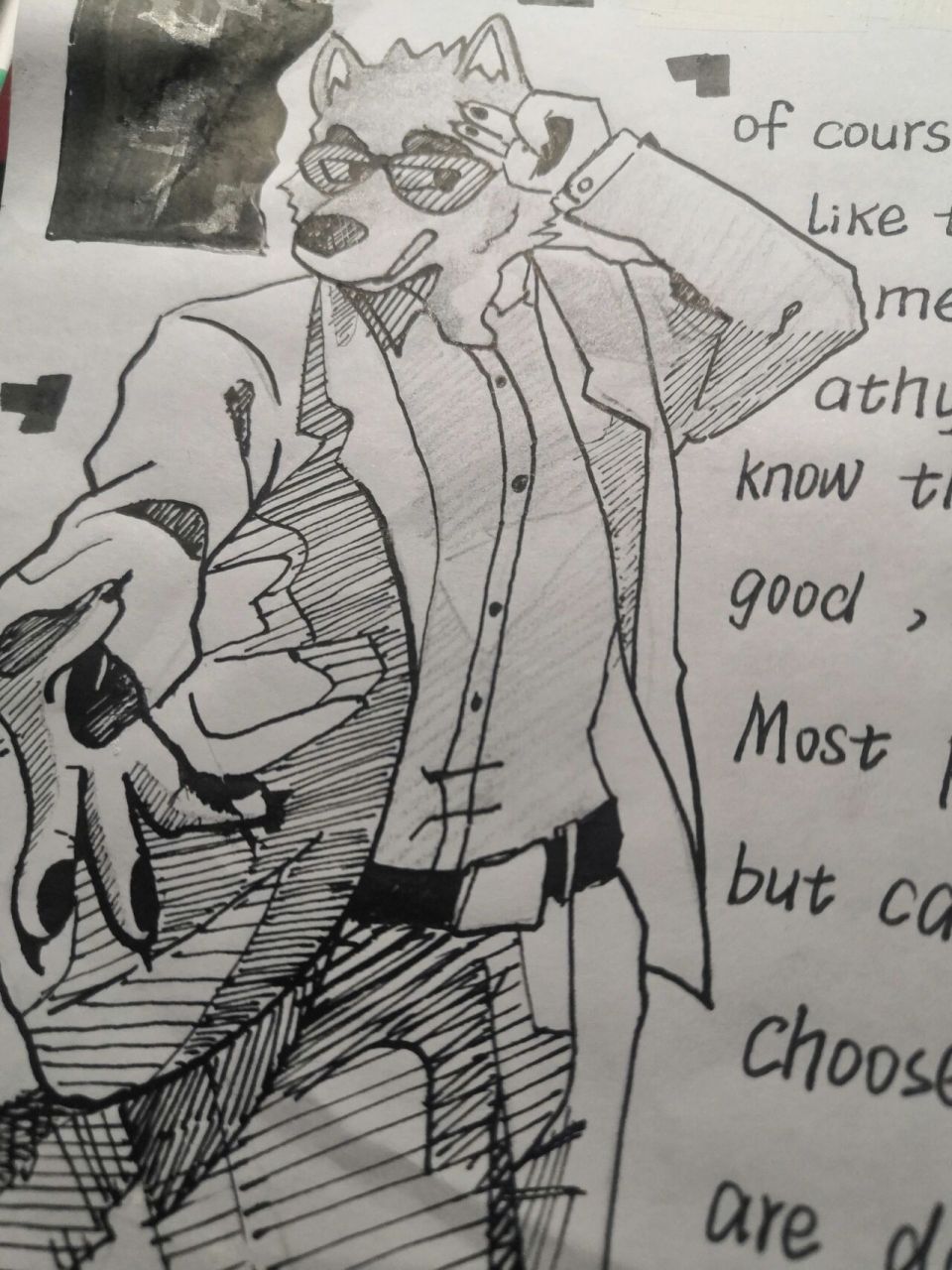 英语电影手抄报《坏蛋联盟》