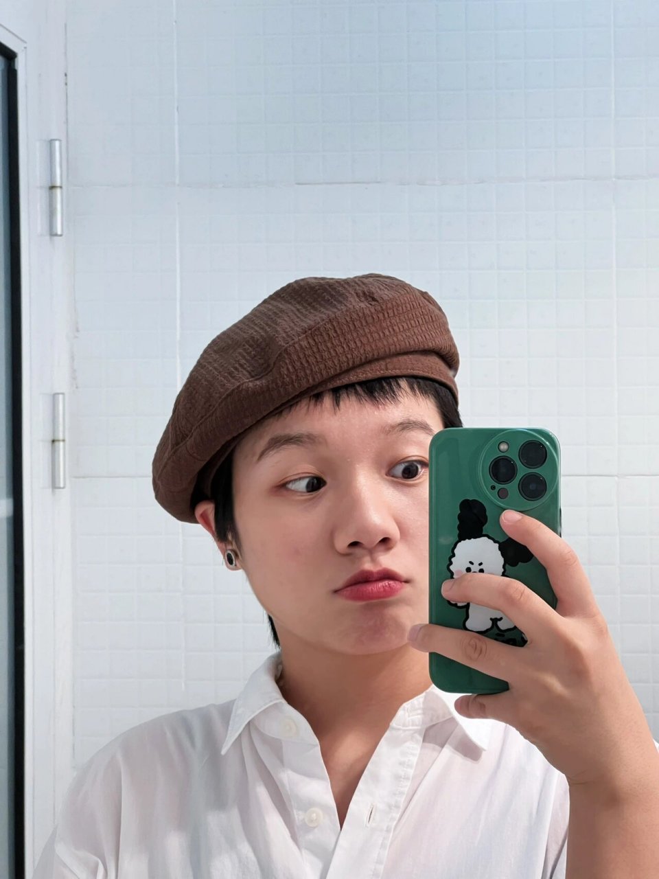 心血来潮寸头带帽子合集/ 真的很喜欢买帽子呀!