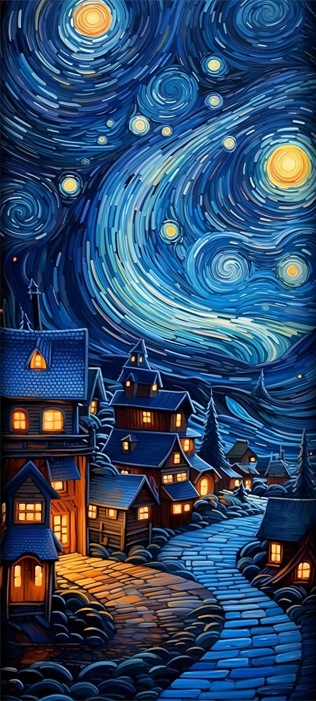 梵高星空壁纸