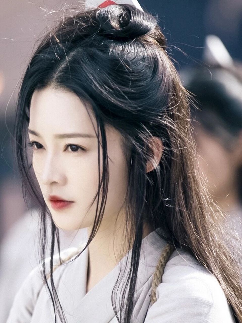 李沁 画中走出来的美人 好适合演古装啊