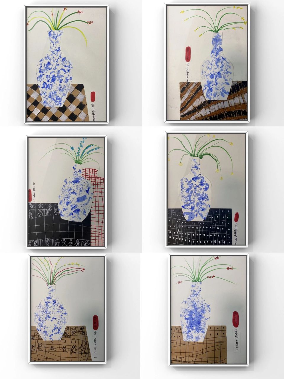素描青花瓷的画法步骤图片