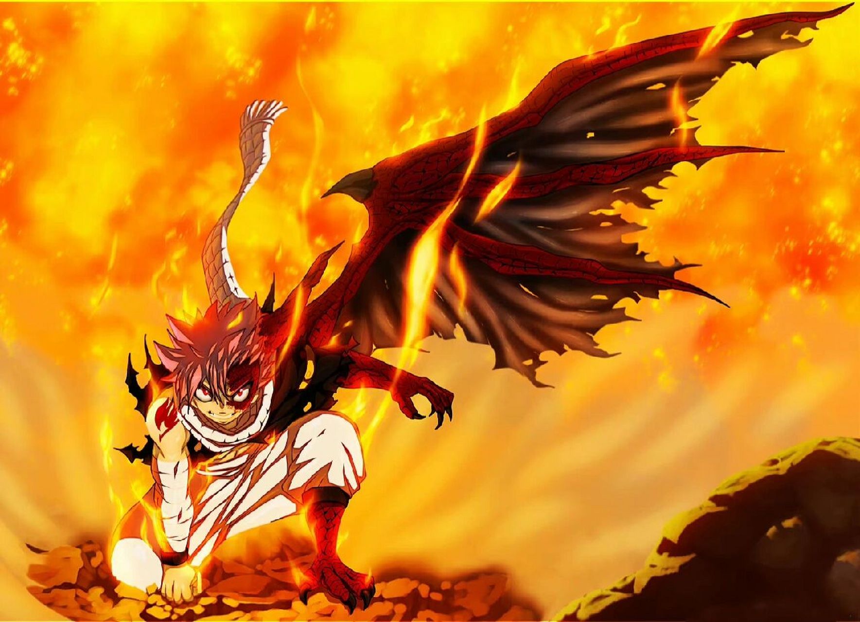 《妖精的尾巴》火龙纳兹壁纸