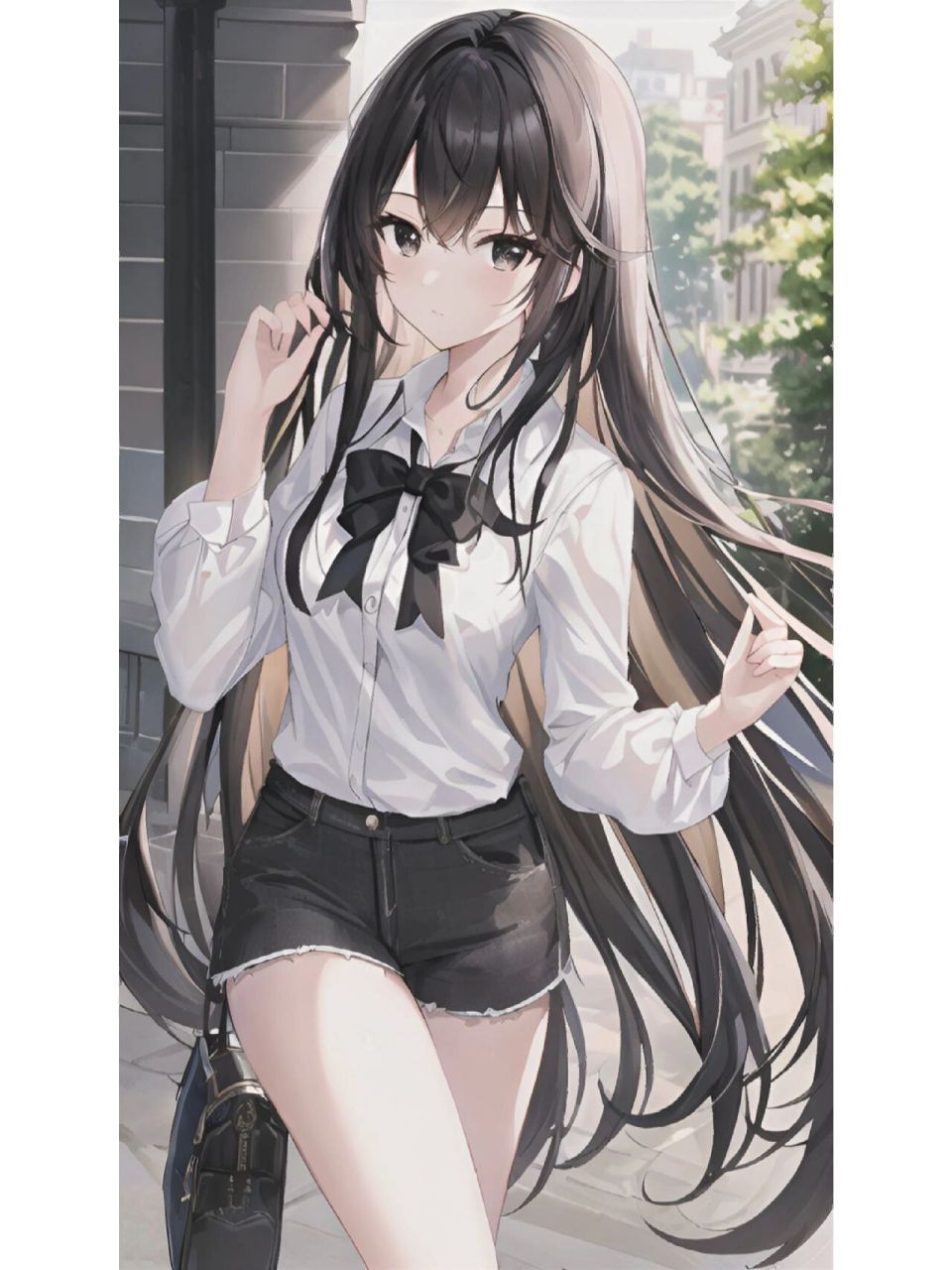 清纯少女感,二次元绘画人物动漫