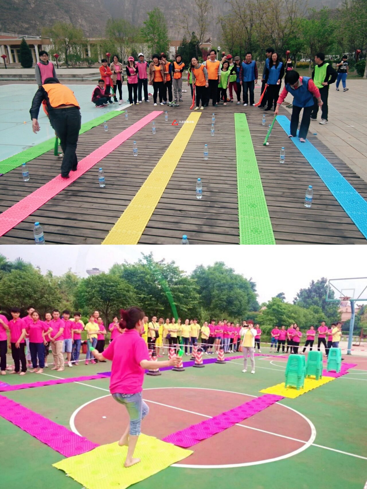 北京团建96团建小游戏97指压板接力赛 北京团建|团建项目|团建