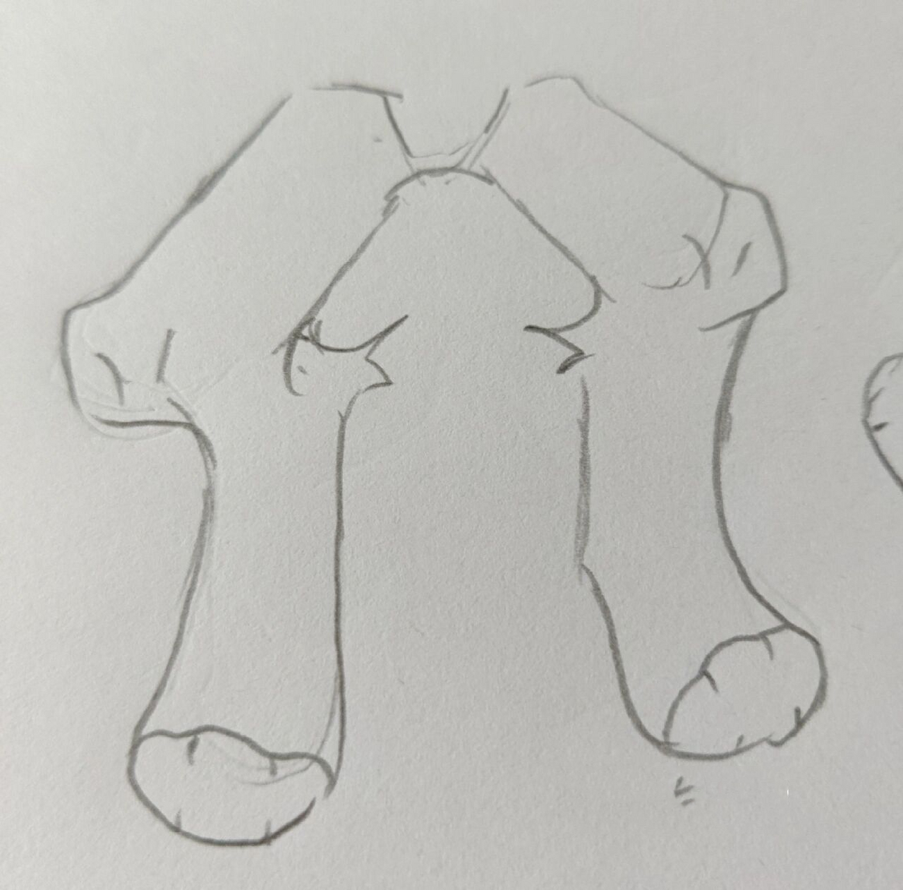 以上的狗腿子,只能当做参考物,腿的动态之类的,不能描图模仿画风,不然