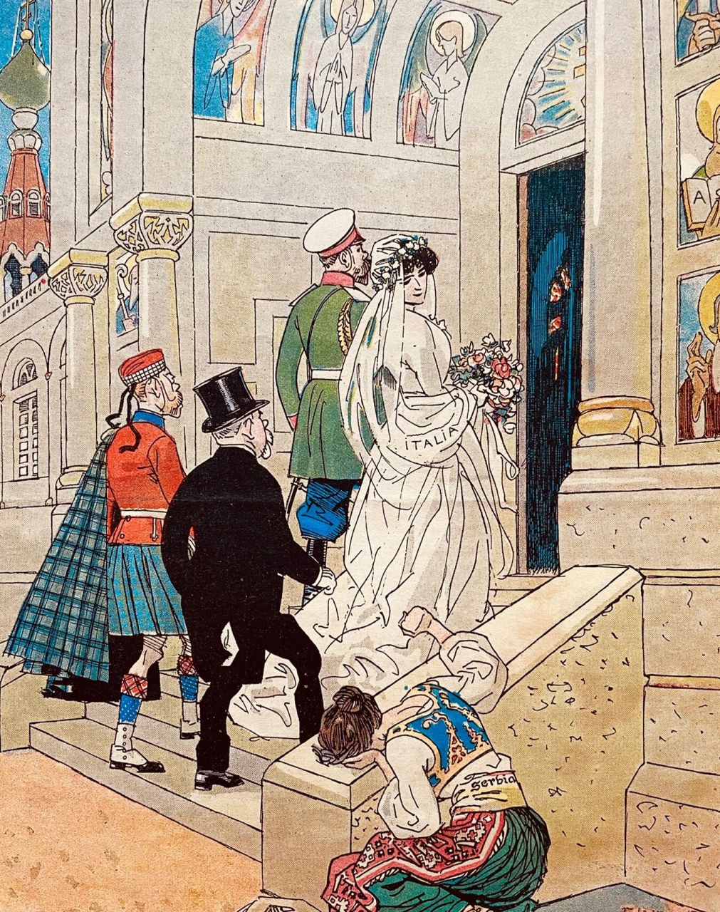 一战 德国讽刺漫画-9