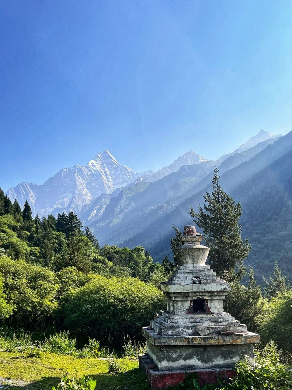 四姑娘山 长坪沟 海拔3500米25km 山里真的不能看天气预报!