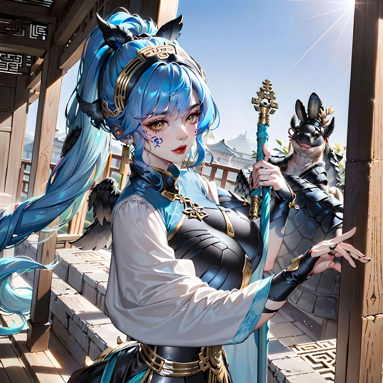 流光厚涂|四女神玄武2.