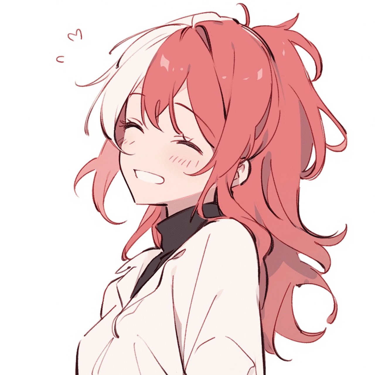 可爱头像|高马尾热烈 出现在我热烈的青春