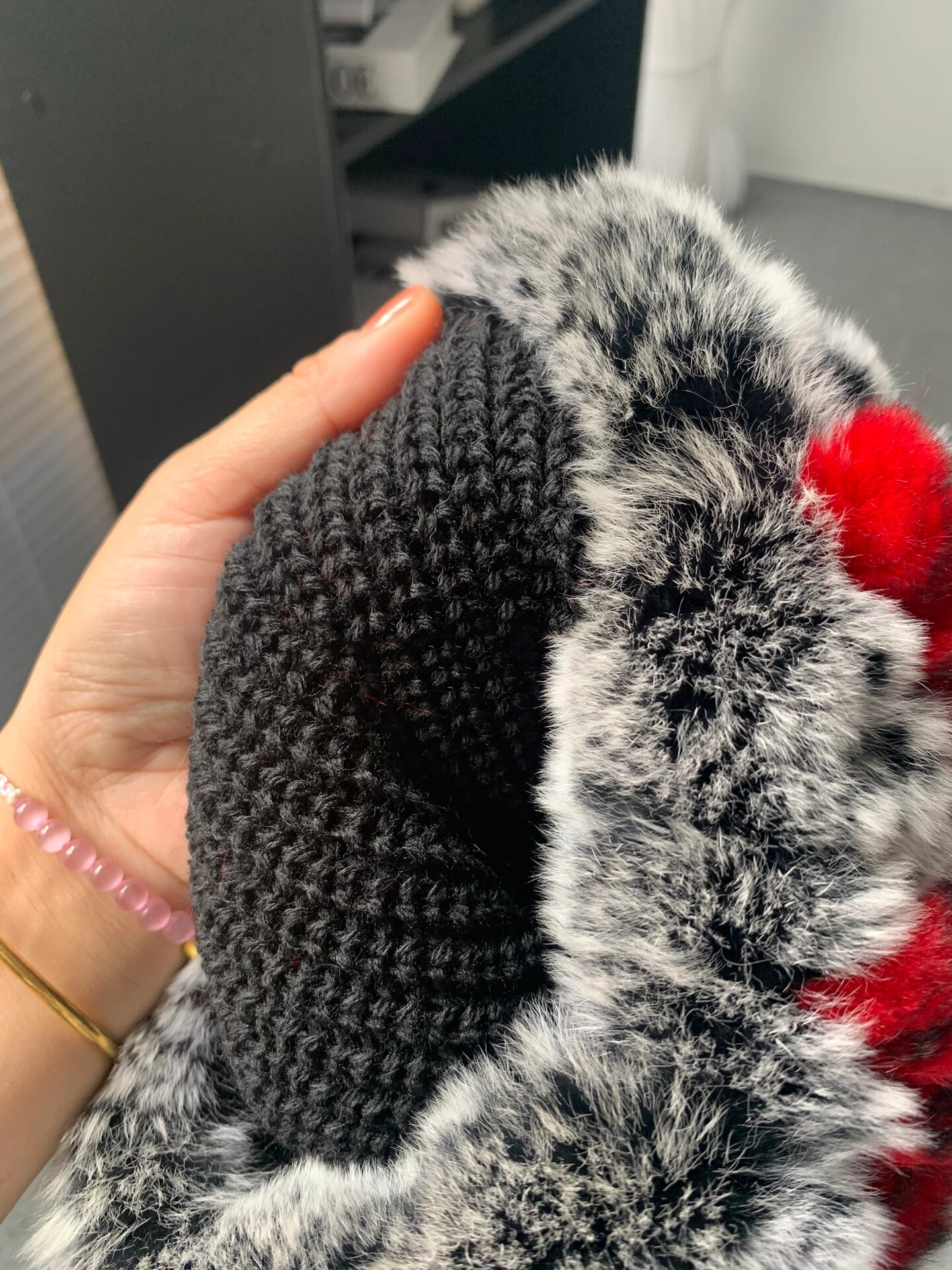 海宁皮革城 送妈妈送婆婆獭兔毛帽子 这么有质感的皮草帽子9050就能