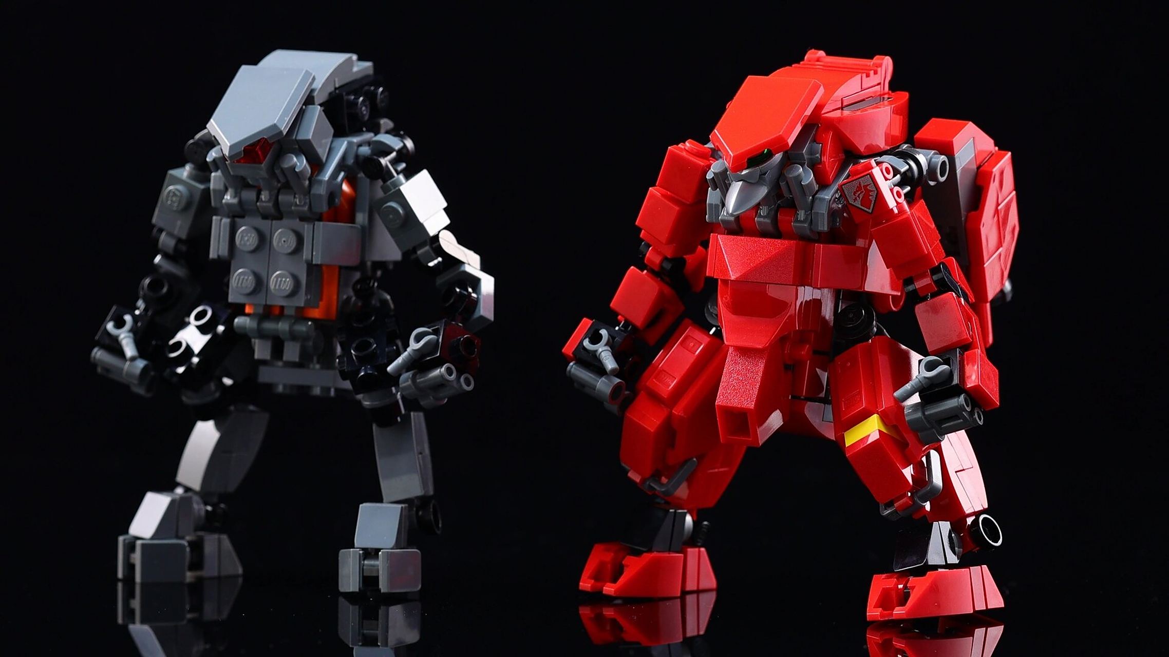 moko大神新的小型乐高moc机甲分享 大家好~今天继续给大家分享moko