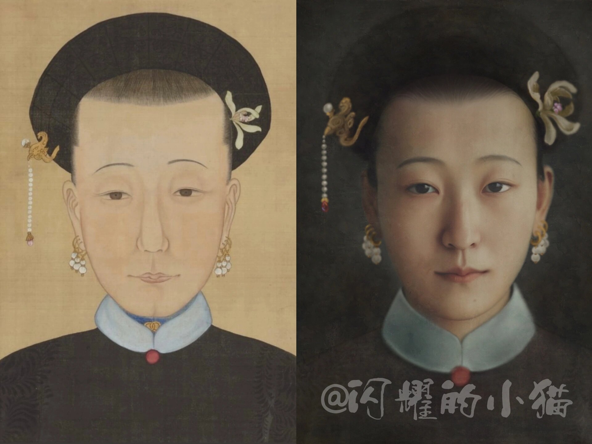孝懿仁皇后常服像复原幻想