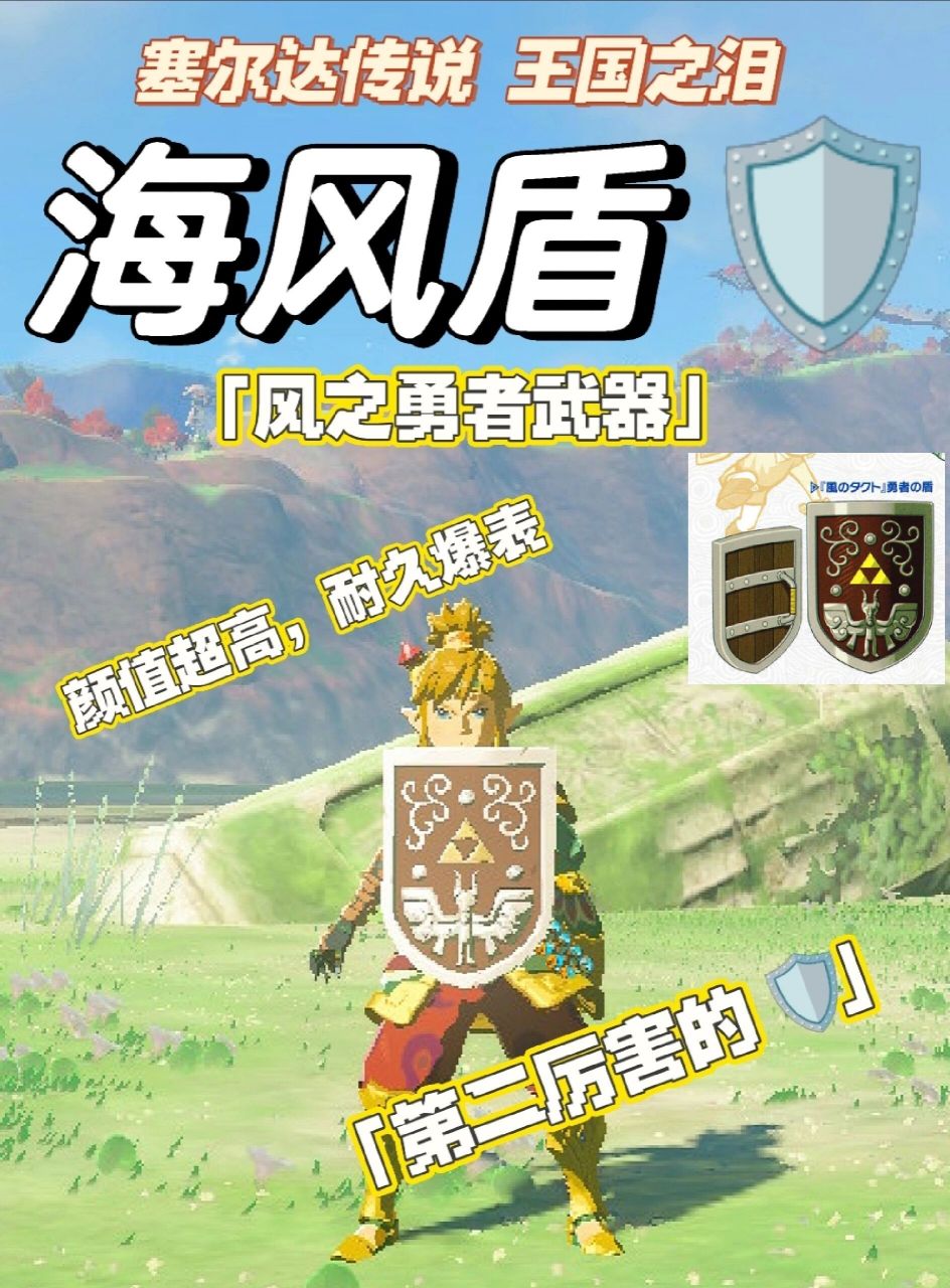 方式 82王国之泪中有众多盾牌,其中海利亚盾0115(基础耐久800
